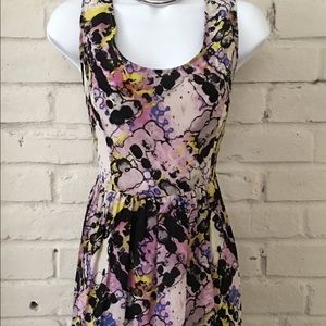 Silence + Noise acid print dress